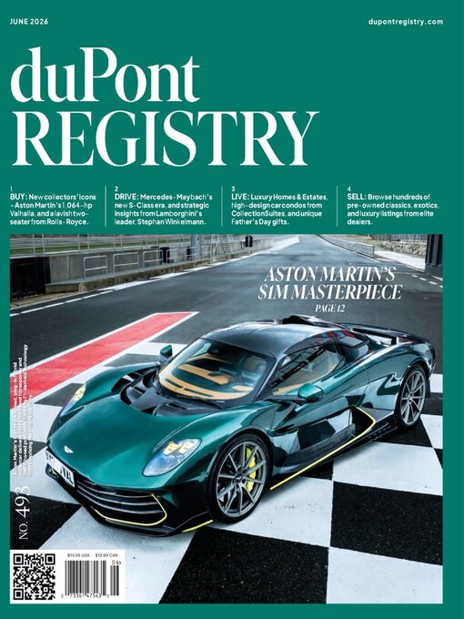 Cover image for duPont REGISTRY Magazine
